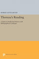 Book cover of: Thoreau's Reading. By: Robert Sattelmeyer