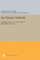 Book cover of: Uneasy Solitude. By: Maurice Gonnaud