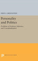 Book cover of: Personality and Politics. By: Fred I. Greenstein