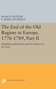 Book cover of: End of the Old Regime in Europe, 1776-1789, Part II. By: Franco Venturi