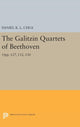 Book cover of: Galitzin Quartets of Beethoven. By: Daniel K. L. Chua