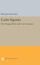 Book cover of: Carlo Sigonio. By: William McCuaig