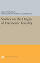Book cover of: Studies on the Origin of Harmonic Tonality. By: Carl Dahlhaus