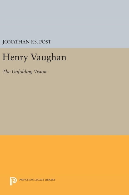 Book cover of: Henry Vaughan. By: Jonathan F. S. Post