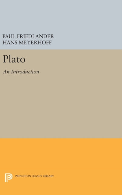 Book cover of: Plato. By: Paul Friedlander