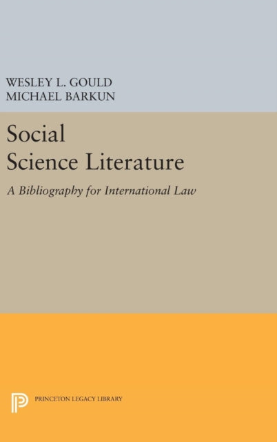 Book cover of: Social Science Literature. By: Wesley L. Gould