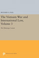 Book cover of: Vietnam War and International Law, Volume 3. By: Falk, Richard A.