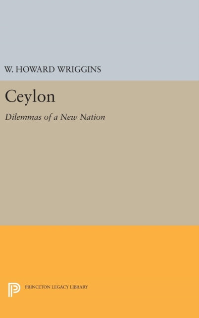 Book cover of: Ceylon. By: William Howard Wriggins