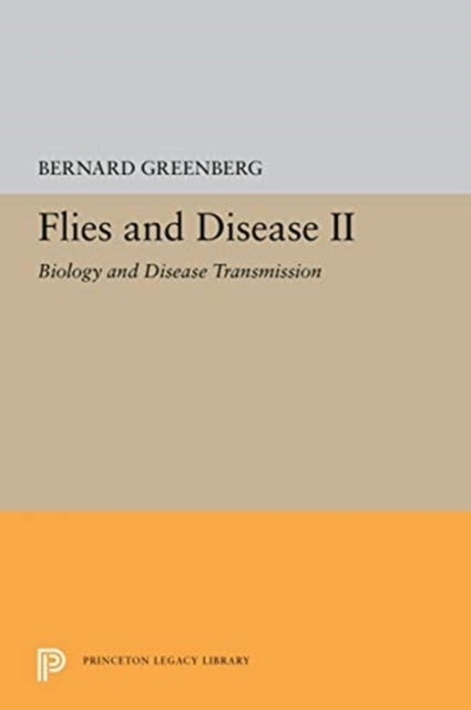 Book cover of: Flies and Disease. By: Bernard Greenberg