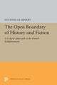 Book cover of: Open Boundary of History and Fiction. By: Suzanne Gearhart