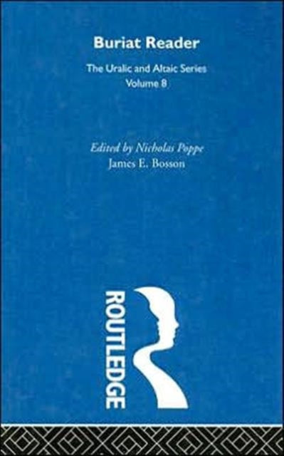 Book cover of: Buriat Reader. By: James E. Bosson
