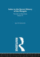 Book cover of: Index to the Secret History of the Mongols. By: Igor Rachewiltz