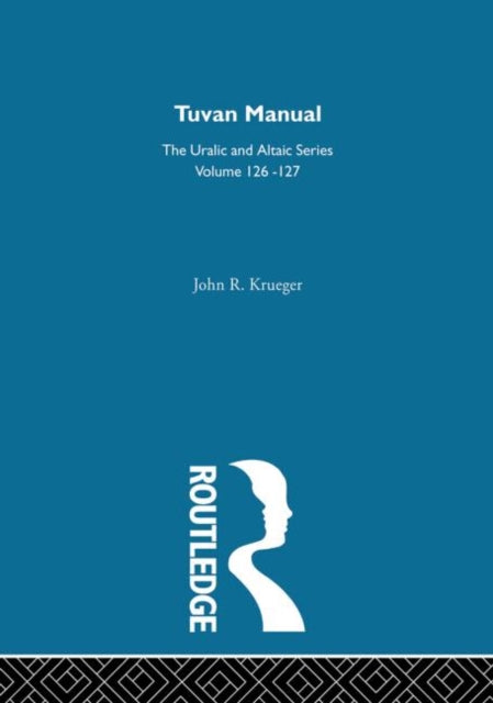 Book cover of: Tuvan Manual. By: John R. Krueger