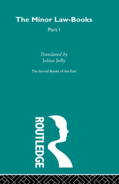 Book cover of: Minor Law Books. By: F. Max Müller