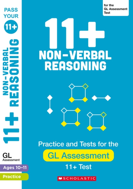 Book cover of: 11+ Non-verbal Reasoning Practice and Test for the GL Assessment Ages 10-11. By: Nicola Palin