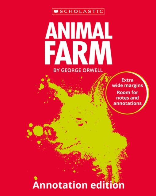 Book cover of: Animal Farm: Annotation Edition. By: George Orwell