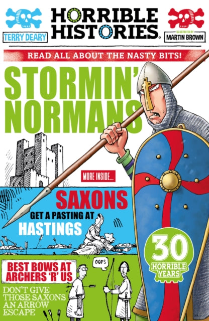 Stormin' Normans (newspaper edition) 9780702322938 Terry Deary