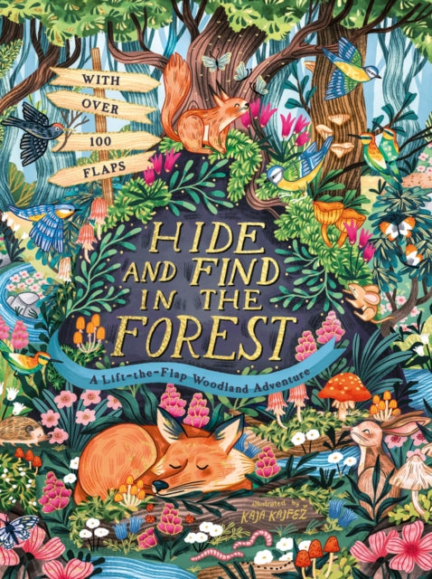 Hide and Find in the Forest: A Lift-the-Flap Woodland Adventure 9780702329944 Scholastic