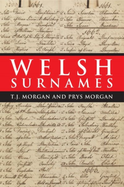 Book cover of: Welsh Surnames. By: Morgan, T. J.