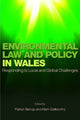 Book cover of: Environmental Law and Policy in Wales. By: Patrick Bishop