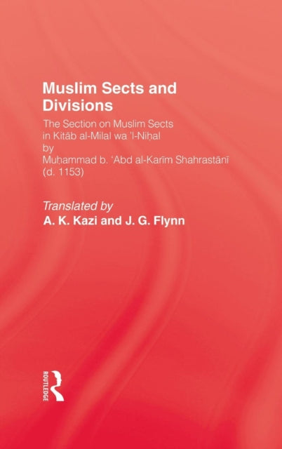 Book cover of: Muslim Sects and Divisions