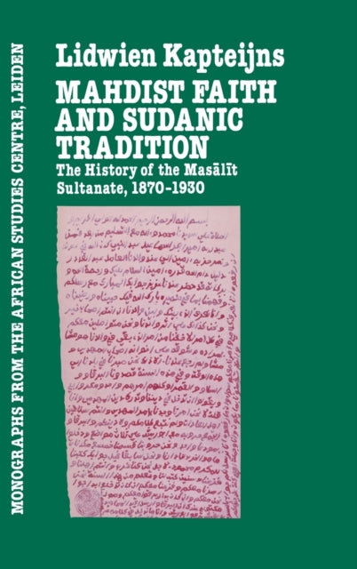 Book cover of: Mahdish Faith and Sudanic Tradition