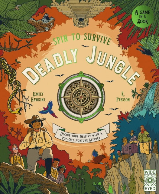 Book cover of: Spin to Survive: Deadly Jungle. By: HAWKINS, EMILY