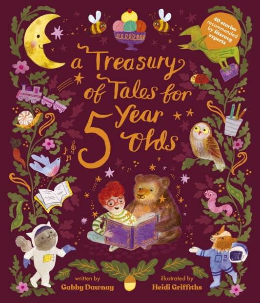 Book cover of: Treasury of Tales for Five-Year-Olds. By: GABBY DAWNAY