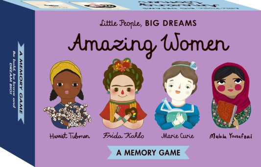 Little People, BIG DREAMS Amazing Women Memory Game, A Memory Game 9780711287037 SANCHEZ VEGARA, M I