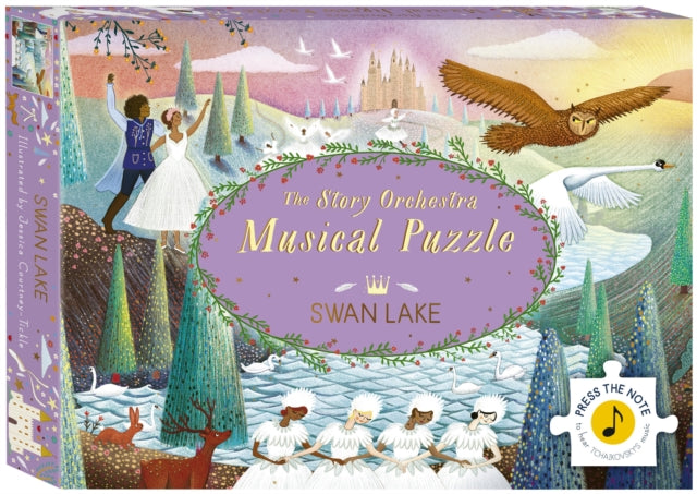 Book cover of: Story Orchestra: Swan Lake: Musical Puzzle. By: COURTNEY-TICKLE, J