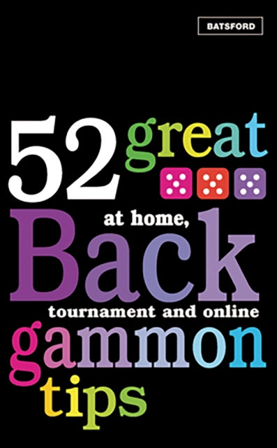 Book cover of: 52 Great Backgammon Tips. By: Patti Beadles