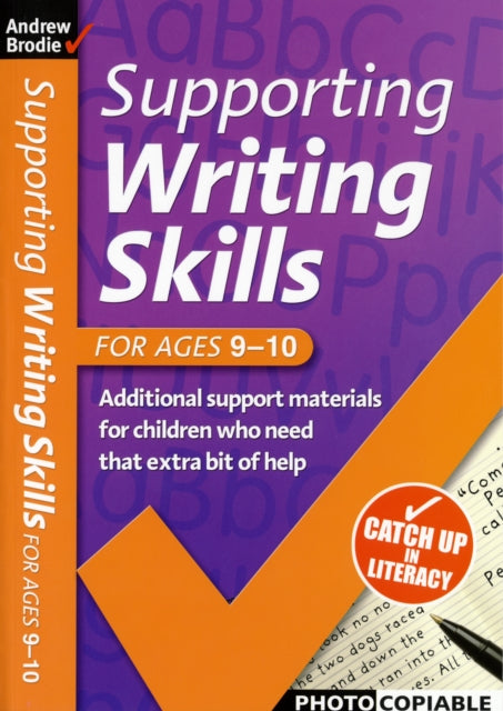 Book cover of: Supporting Writing Skills 9-10