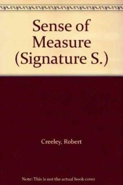 Book cover of: Sense of Measure