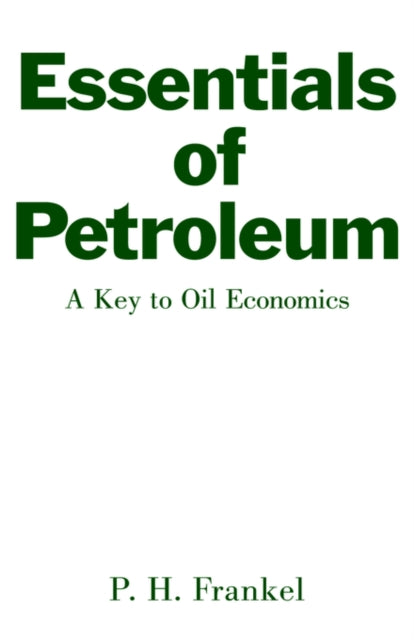 Book cover of: Essentials of Petroleum