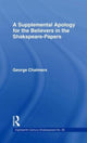Book cover of: Supplemental Apology for Believers in Shakespeare Papers