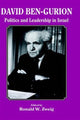 Book cover of: David Ben-Gurion. By: Ronald W. Zweig