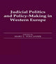 Book cover of: Judicial Politics and Policy-making in Western Europe. By: Mary Volcansek