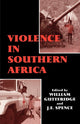Book cover of: Violence in Southern Africa