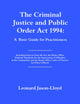 Book cover of: Criminal Justice and Public Order Act 1994