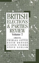 Book cover of: British Elections and Parties Review. By: Charles Pattie