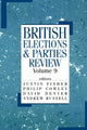 Book cover of: British Elections & Parties Review. By: Justin Fisher