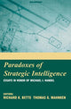 Book cover of: Paradoxes of Strategic Intelligence. By: Richard Betts