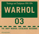 Book cover of: Andy Warhol Catalogue Raisonne