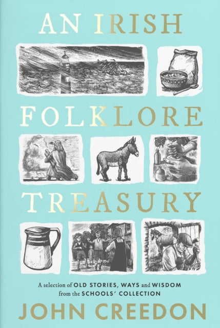 Book cover of: Irish Folklore Treasury. By: John Creedon