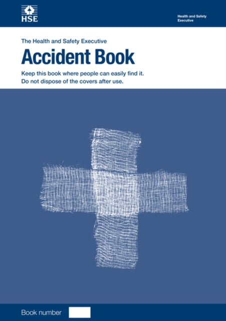 Book cover of: Accident book BI 510. By: Great Britain: Health and Safety Executive