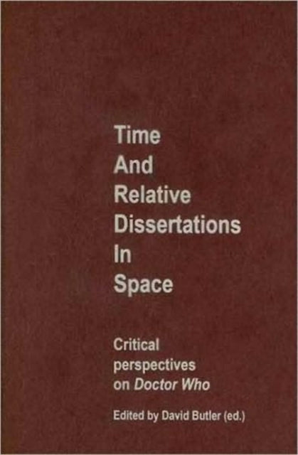 Book cover of: Time and Relative Dissertations in Space. By: David Butler