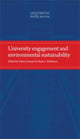 Book cover of: University Engagement and Environmental Sustainability. By: Patricia Inman