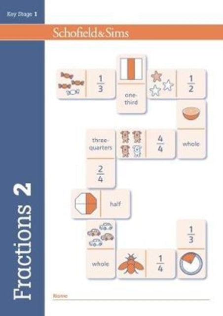 Book cover of: Fractions, Decimals and Percentages Book 2 (Year 2, Ages 6-7)