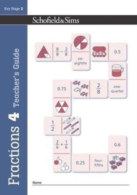 Book cover of: Fractions, Decimals and Percentages Book 4 Teacher's Guide (Year 4, Ages 8-9)