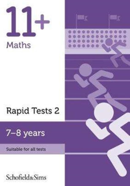 Book cover of: 11+ Maths Rapid Tests Book 2: Year 3, Ages 7-8